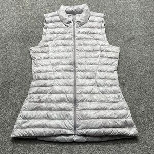 Lululemon Pack It Down Vest Adult 8 Gray Storm Full Zip Packable Lightweight